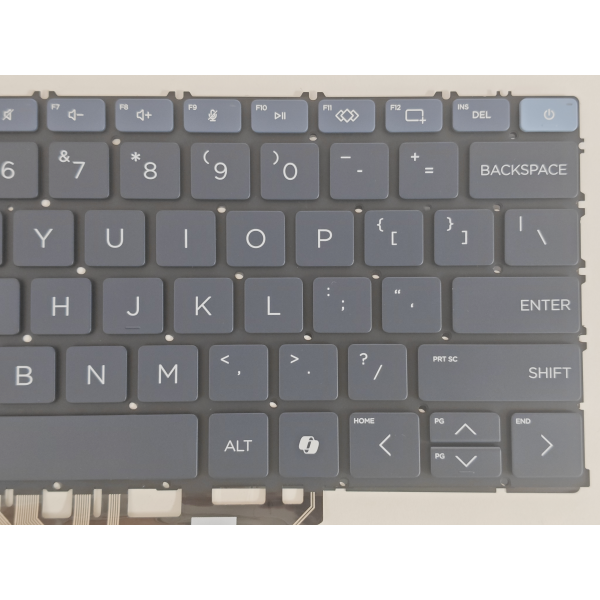 Tastatura Laptop, HP, OmniBook X 14-FE, N94916-001, iluminata, albastra, layout US
