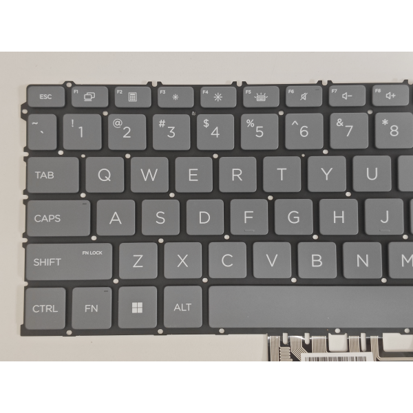 Tastatura Laptop, HP, OmniBook X 14-FE, iluminata, gri, layout US