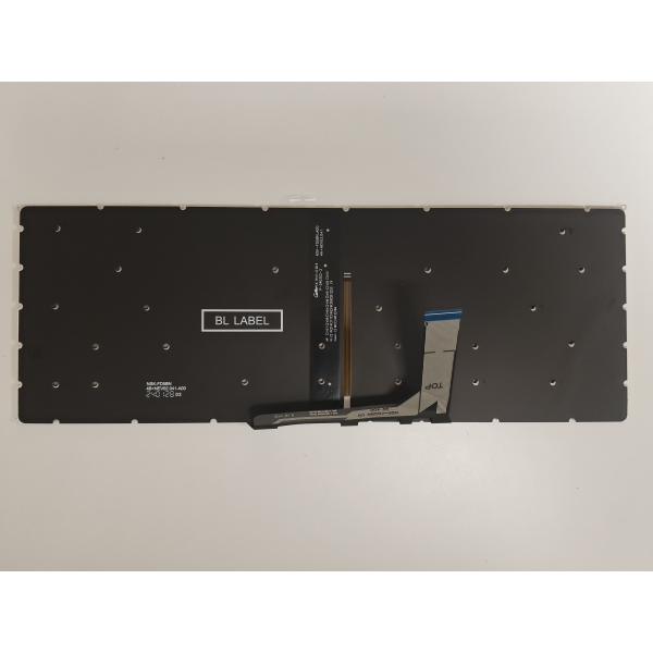 Tastatura Laptop Gaming, MSI, GF63 Thin 12VF, 12VE, 12UC, 12UCX, 12UD, 12UDX, MS-16R8, iluminata, 6 pini, neagra, layout US