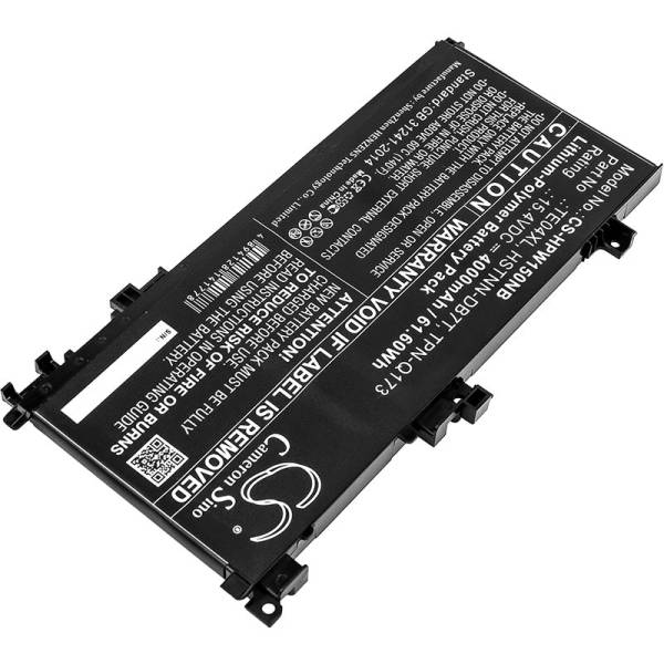 Baterie compatibila Laptop, HP, Pavilion 15-BC, 15T-BC, TPN-Q173, 905175-2C1, 905277-855, CS-HPW150NB, 15.4V, 4000mAh, 61.60Wh