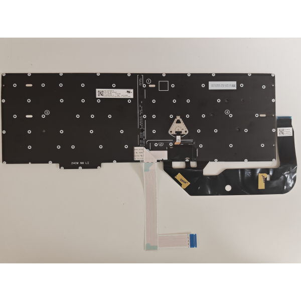 Tastatura Laptop, Lenovo, ThinkPad P16s Gen 3 Type 21KS, 21KT, iluminata, neagra, layout UK