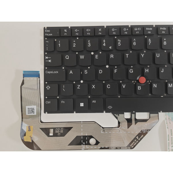 Tastatura Laptop, Lenovo, ThinkPad P16s Gen 3 Type 21KS, 21KT, iluminata, neagra, layout UK