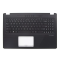 Carcasa superioara cu tastatura palmrest Laptop Gaming, Asus, X570D, X570DD, 90NB0HS1-R31US0, 13NB0HS0M02X11, 13NB0HS1AP311, PY2012100707, X570UD-1B, iluminata, neagra, layout US