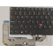 Tastatura Laptop, Lenovo, ThinkPad P16s Gen 4 Type 21QV, 21QW, iluminata, neagra, layout US