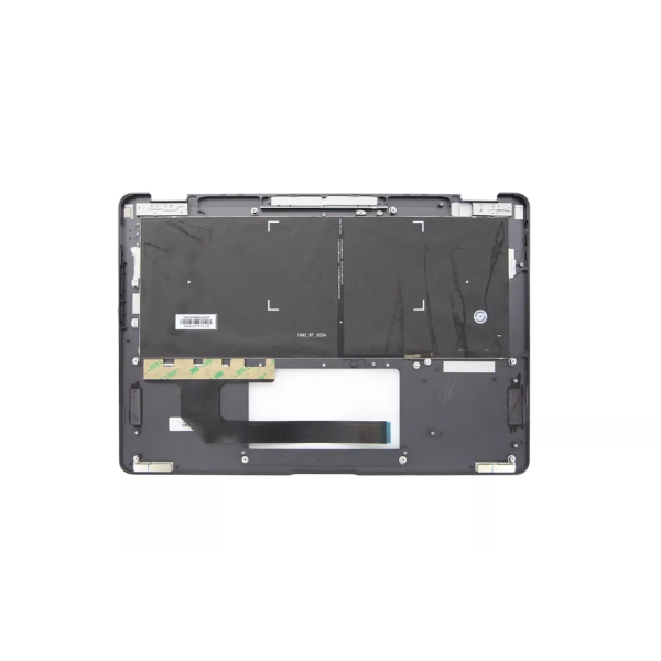 Carcasa superioara cu tastatura palmrest Laptop, Asus, ZenBook Flip S Q325U, Q325UA, Q325UAR, 90NB0EN2-R30301, 13N1-1VA0P11, 16N2UA183U00B0, ZH20180103A, iluminata, Dark gray, layout US