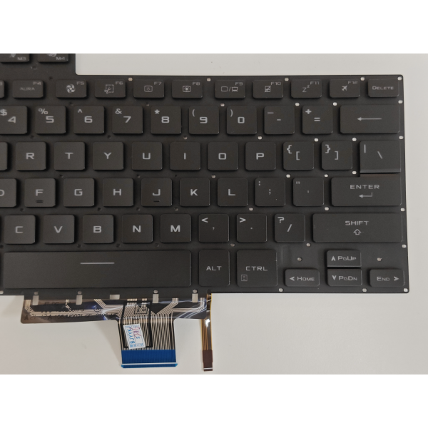 Tastatura Laptop Gaming, Asus, ROG Flow X16 6037B0233230, 6037B0233201, 0KNR0-2812UI00, V202526QS1, ilumianta, neagra, layout US