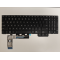 Tastatura Laptop, Lenovo, Legion 5 15AHP10 Type 83M0, iluminata, RGB Per Key, 24 pini, neagra, layout US