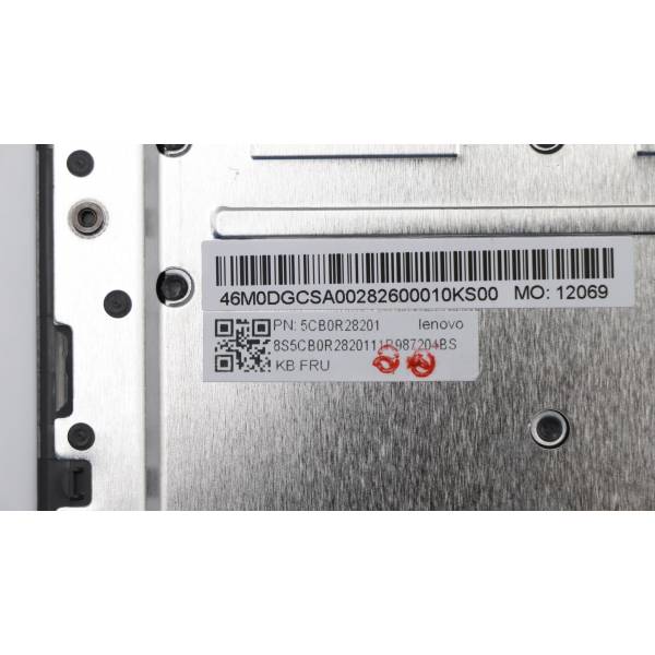 Carcasa superioara cu tastatura palmrest Laptop, Lenovo, IdeaPad V130-15IKB Type 81HN, 5CB0R28201, 460.00B09.004, Iron Grey, layout UK