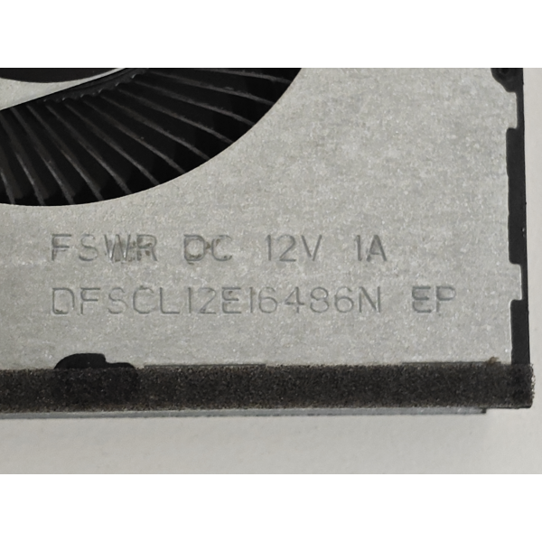 Cooler placa video Laptop Gaming, Acer, 23.QNAN7.001, 23QNAN7001, DFSCL12E16486N-FSWR, FCNDQ5DC77F032, EG75091S1-1C020-S9A, 12V, 1A, GPU