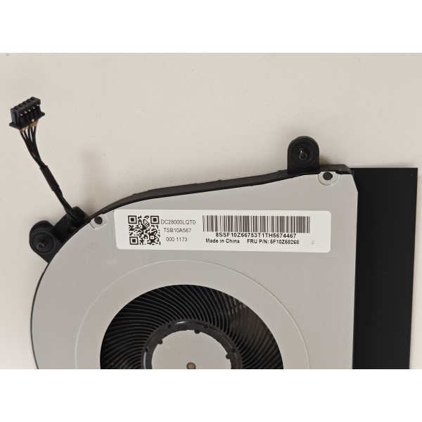 Cooler Laptop, Lenovo, ThinkPad E16 Gen 2 Type 21MA, 21MB, 5F10Z58267, 5F10Z58268, C-287C-2, DC28000LQT0, BAPD0806R5HY013, DC28000LQV0, 5V, 0.36A