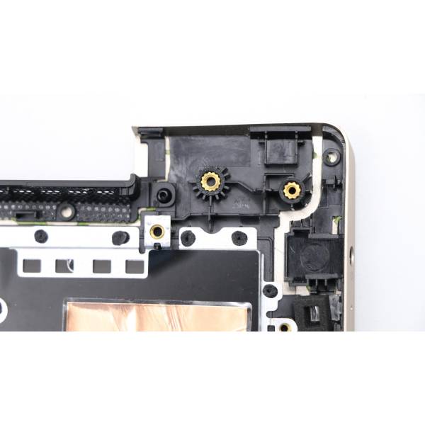 Carcasa superioara cu tastatura palmrest Laptop, Lenovo, IdeaPad 520S-14IKB Type 80X2, 81BL, 5CB0N78579, AM1YN000510, AM1YN000410, ET1YN000100, iluminata, aurie, layout US