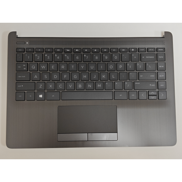 Carcasa superioara cu tastatura palmrest Laptop, 14-DK, 14S-DK, 14Z-DK, L24817-001, 6070B1306601, iluminata, neagra, layout US
