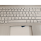 Carcasa superioara cu tastatura palmrest Laptop, HP, ProBook 470 G10, M50456-001, M50456-B31, M50456-271, 6070B1894803, 6054B2488302, iluminata, natural silver, layout US