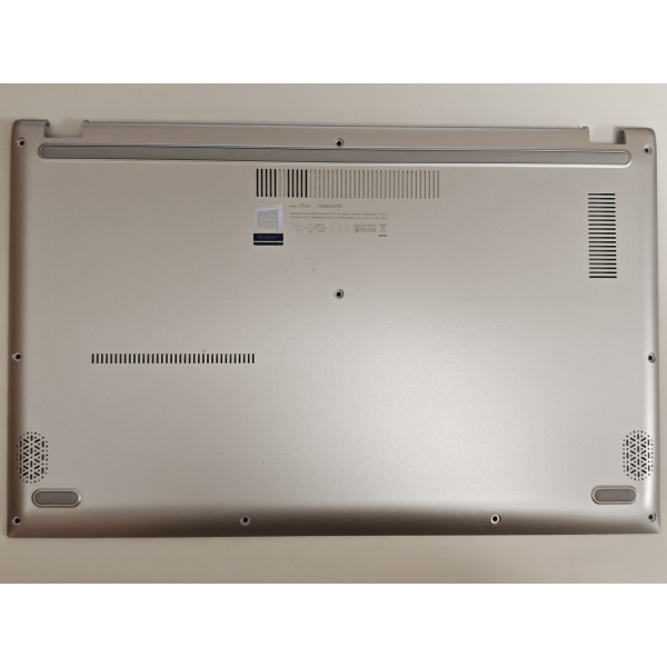 Carcasa inferioara bottom case Laptop, Asus, VivoBook 15 X512J, X512JA, X512JAU, X512JF, X512JP, 90NB0M92-R7D010, 13NB0M9EAP0402, 13N1-88A0J01, argintie
