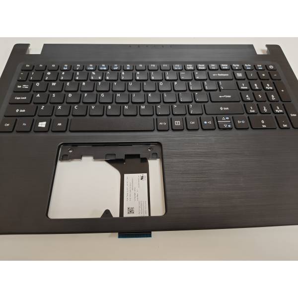 Carcasa superioara cu tastatura palmrest Laptop, Acer, Aspire 3 A315-31, 6B.GVWN7.028, EAZAJ00201A, 1KAJZZR006J, FBZAJ003010, neagra, layout US