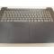 Carcasa superioara cu tastatura palmrest Laptop, Lenovo, IdeaPad 3-17ADA6 Type 82KS, 5CB1B96541, AP21N000540, AM21N000500, Abbys Blue, layout UK