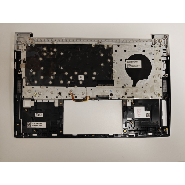 Carcasa superioara cu tastatura palmrest Laptop, HP, ProBook 430 G8, 435 G8, M24295-001, GDI4BX8PTATP00, FTCN93HD3ZR, iluminata, argintie, layout US