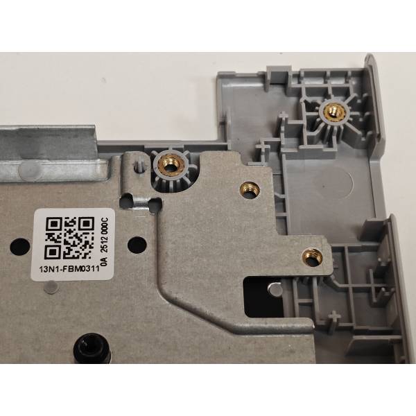 Carcasa superioara cu tastatura palmrest Laptop, Asus, VivoBook 16 R1605V, R1605VA, 90NB10N2-R31US0, 13N1-H8A0931, 13N1-FBM0311, 13NB0WB1M06X11, X1605VA-1S, argintie, layout US