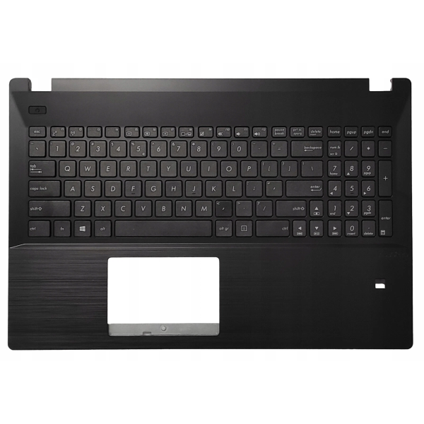 Carcasa superioara cu tastatura palmrest Laptop, Asus, Pro P2540F, P2540FA, P2540FB, P2540FAC, 90NX0241-R31UI2, 13NX01N1AP0111, 13N1-4EA0411, PY21122000827, neagra, layout US