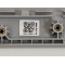 Carcasa superioara cu tastatura palmrest Laptop, Asus, VivoBook 15 A1505Z, A1505ZA, 90NB0ZB2-R30UI0, 90NB0ZB2-R30UI1, 90NB0ZB2-R30US1, 13N1-GCA0311, 13N1-ECA001, X1505ZA-1S, iluminata, argintie, layout US
