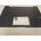 Carcasa superioara cu tastatura palmrest Laptop, Asus, ZenBook 13 UX331U, UX331UA, UX331UAL, UX331UN, 90NB0GZ1-R31US0, 13N1-3JA0821, UX331UA-1A, iluminata, albastra, layout US
