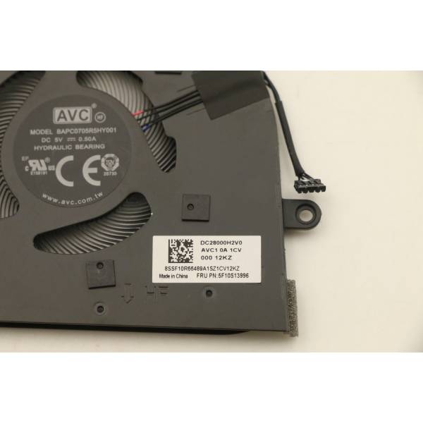 Set coolere compatibile Laptop, Lenovo, IdeaPad Yoga 9, 5F10S13995, DFS5K12114464M-FP77, DC28000H2F0, DFS5F22804954M-FP76, DC28000H1F0, 5V, 0.50A