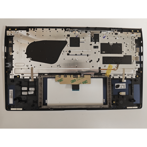 Carcasa superioara cu tastatura palmrest Laptop, Asus, ZenBook 14 UX434F, UX434FA, UX434FAC, UX434FAW, UX434FL, UX434FLC, UX434FQ, 90NB0RM1-R31GR0, 13NB0MP0M04011, 13N1-93A0331, UX434FQ-3B, iluminata, Royal Blue, layout US cu diacritice in greaca (GR)