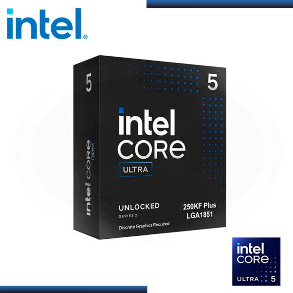 Procesor Intel Arrow Lake Core Ultra 5 250KF, 4.20Ghz pana la 5.3Ghz, 30MB Cache Smart, LGA1851, SA4V3, BX80768250KF, Box