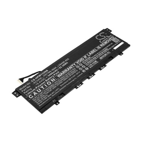 Baterie compatibila Laptop, HP, Envy X360 13-AR, 13M-AR, 13Z-AR, TPN-W141, L08496-855, CS-HPW133NB, HSTNN-IB8K, KC04XL, 15.4V, 3400mAh, 52.36Wh