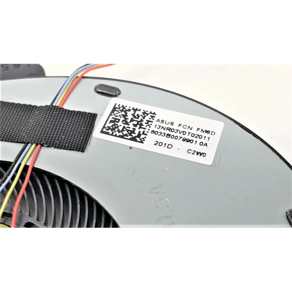 Cooler procesor Laptop Gaming, Asus, ROG Zephyrus 13NR03V0T02011, 13NR0210T01111, DFS5K12115491P-FM6D, 6033B0079901 0A, DFS5K12115491R-FLL6, 13N1-8LM0111 0A, 5V, 0.5A, CPU