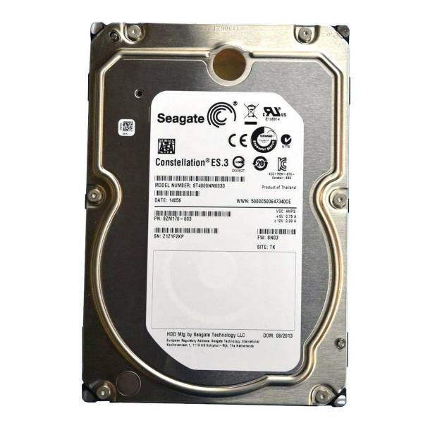 Hard Disk Seagate Constellation ES.3, 4TB, 7200rpm 128MB SATA3, ST4000NM0033, 3.5 inch, HDD pentru Desktop/PC/Server/Enterprise/Datacenter, bulk