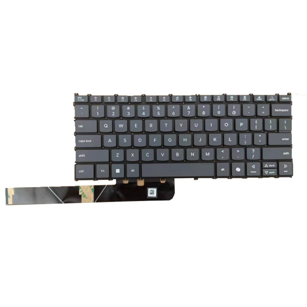 Tastatura Laptop, Lenovo, IdeaPad Slim 5 14ARP10 Type 83HT, iluminata, gri, layout US