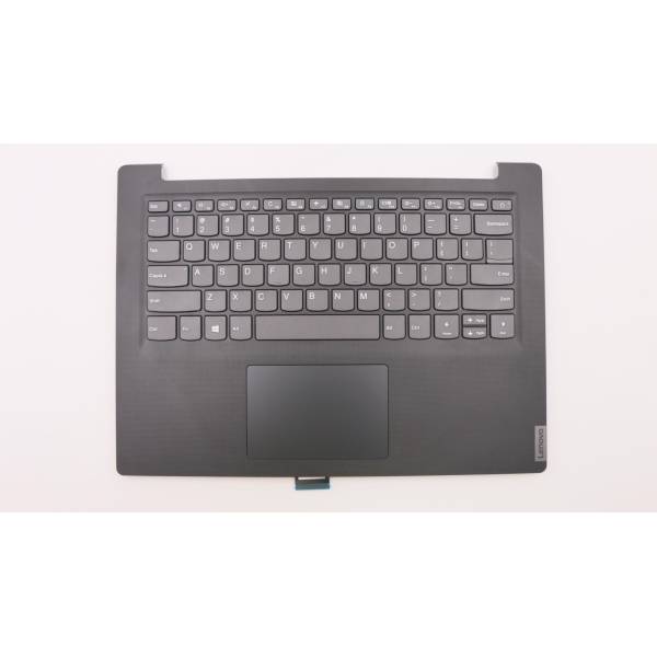 Carcasa superioara cu tastatura palmrest Laptop, Lenovo, V14-IWL Type 81YB, 5CB0S17035, AP1CS000600, AM1CS000600, EC1CS000200, EC1CS000300, FS441, negru texturat, layout US