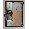 Carcasa superioara cu tastatura palmrest Laptop, Lenovo, V14-IWL Type 81YB, 5CB0S17035, AP1CS000600, AM1CS000600, EC1CS000200, EC1CS000300, FS441, negru texturat, layout US