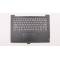 Carcasa superioara cu tastatura palmrest Laptop, Lenovo, V14-ADA Type 82C6, 5CB0S17035, AP1CS000600, AM1CS000600, EC1CS000200, EC1CS000300, FS441, negru texturat, layout US