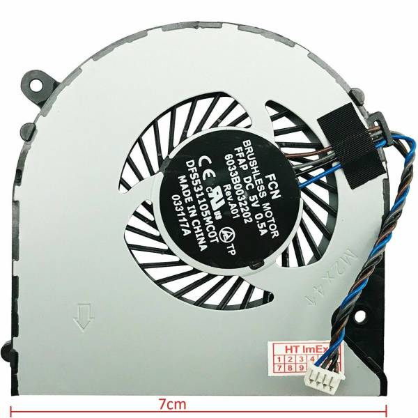 Cooler Laptop, Fujitsu, LifeBook A556, AH556, KSB0705HA-DH1S, 6033B0032202, 5V, 0.4A