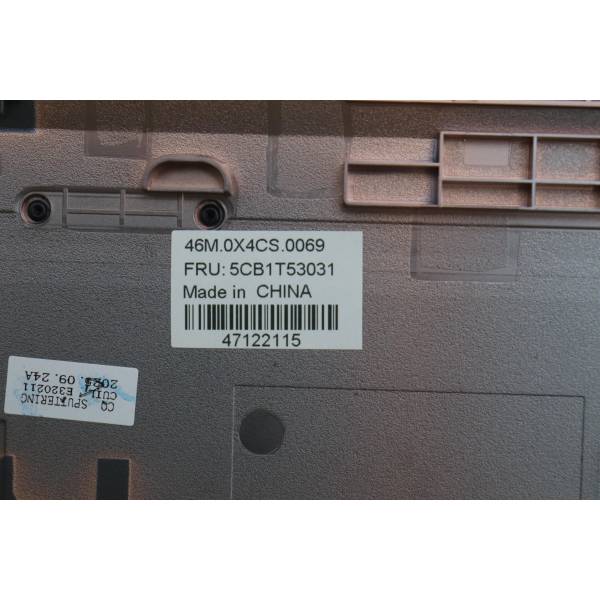 Carcasa inferioara bottom case Laptop, Lenovo, ThinkBook 16 G9 AHP Type 21UT, 5CB1T53031, 46M.0X4CS.0069, Artic Grey
