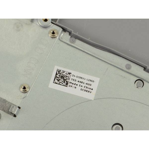 Carcasa superioara cu tastatura palmrest Laptop, Dell, Inspiron 15 5565, P66F, P66F002, C98XV, 0C98XV, PT1NY, 0PT1NY, A1P6000100, A1P6000100-2, AM1P6000100, iluminata, argintie, layout US