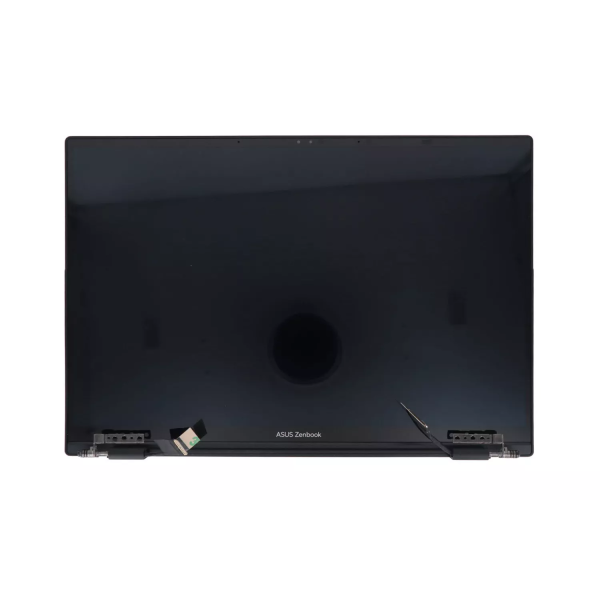 Ansamblu complet Display cu touchscreen Laptop, Asus, ZenBook 14 UX8406C, UX8406CA, 90NB14X1-RA0010, 14 inch, OLED, rezolutie FHD, 1920x1080, 60Hz, gri