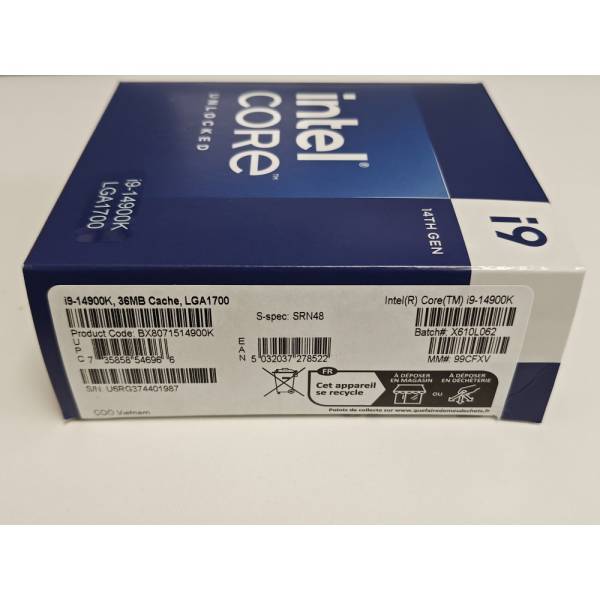 Procesor Intel Raptor Lake Refresh, Core i9 14900K, 3.2GHz, LGA 1700, BX8071514900, SRN48, BOX