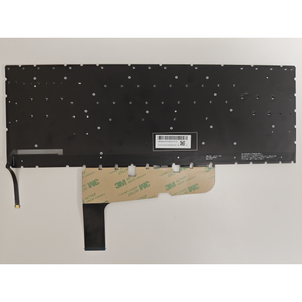 Tastatura Laptop Gaming, HP, OMEN 16-WF, 16T-WF, TPN-C167, iluminata, conector 4 pini, neagra, versiunea 2, layout US