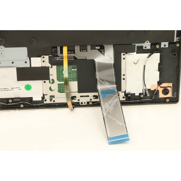 Carcasa superioara cu tastatura palmrest Laptop, Lenovo, Legion 5-15ITH6 Type 82JK, 5CB1C74773, 5CB1D04994, AP1ZT000350, EL1ZT000W00, HY560, iluminare alba, 4 pini, neagra, layout US