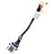 Mufa alimentare Laptop, Dell, Latitude E5540, P35F, P35F001, WP4YF, 0WP4YF, DC30100VK00, ADM80 DC IN JACK, 7cm