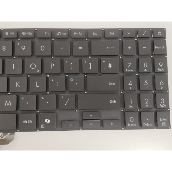Tastatura Laptop, Asus, VivoBook S16 S3607V, S3607VA, iluminata, neagra, layout UK