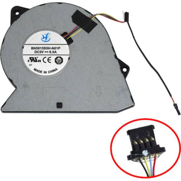 Cooler Laptop, Dell, Vostro 16 5640, P131F, P131F001, DFS5K12114464P-FNRK, DC28000WFF0, UMA, 5V, 0.5A
