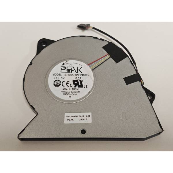 Cooler Laptop, Dell, Vostro 16 5640, P131F, P131F001, DFS5K12114464P-FNRK, DC28000WFF0, UMA, 5V, 0.5A
