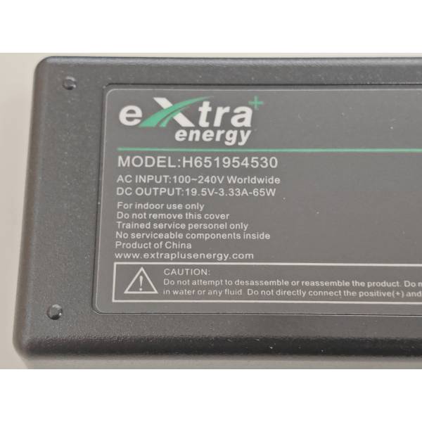 Incarcator compatibil Laptop, HP, H651954530, A065R01DL, A065R08DL, A065R11DL, A065R121L, A065R157P, 19.5V, 3.33A, 65W, mufa 4.5x3.0mm