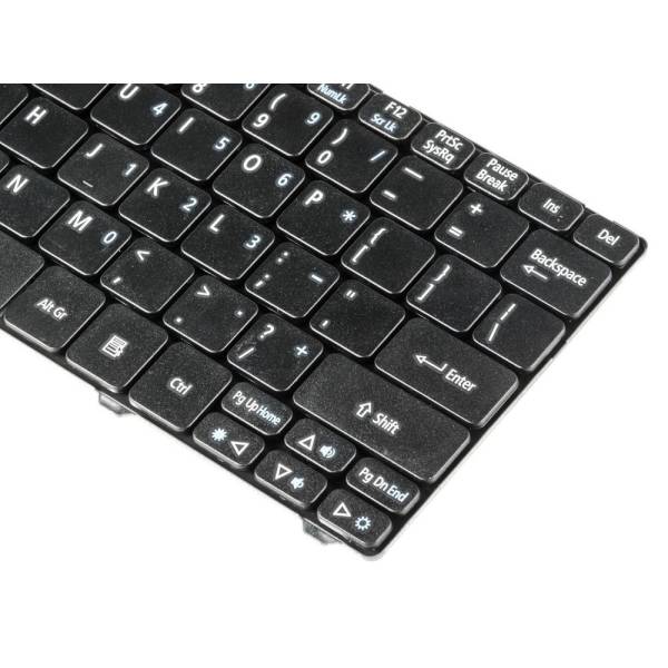 Tastatura Laptop, Acer, Aspire One ZA3, ZA5, ZH7, 9Z.N3C82.01D, AEZA3R00010, neagra, layout US