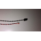 Baterie bios Laptop, CR1220W, 1CPT6, 3V, 220mAh, CDA 53, 5.5cm, rosu si negru, conector ACES 50375, 1.0 mm, 2 pini