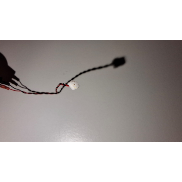 Baterie bios Laptop, CR1220W, 1CPT6, 3V, 220mAh, CDA 53, 5.5cm, rosu si negru, conector ACES 50375, 1.0 mm, 2 pini